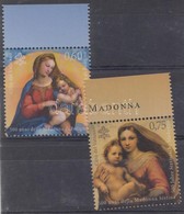** 2012 500 éves A Sixtusi Madonna és Madonna Di Foligno Sor + Kisívpár Mi 1733-1734 - Altri & Non Classificati