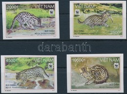 ** 2010 WWF: Halászmacska Vágott Sor Mi 3553-3556 - Autres & Non Classés