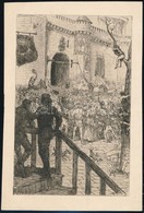 Alexandre Lunois (1863-1916): Le Camarade De Voyage. Rézkarc, Papír, Jelzés Nélkül, 19,5×13 Cm - Sonstige & Ohne Zuordnung