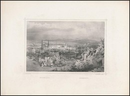 Cca 1860 Ludwig Rohbock (1820-1883) - J.Poppel: Miskolc Acélmetszet, 13x17 Cm - Prints & Engravings