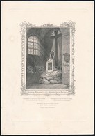 Cca 1900 Haydn's Monument In Der Peterskirche Zu Salzburg, Acélmetszet, Verlag Von J. Poppel Und M. Kurz, München, 20×13 - Stiche & Gravuren