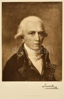 Jean-Baptiste Lamarck, Festmény Után Készült Acélmetszet-heliogravűr, Papír, Jelzett, 27×21 Cm - Stiche & Gravuren