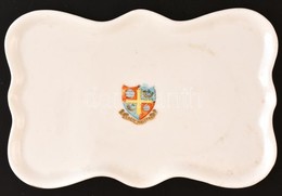 Semma Címeres 'Great Malvern' Porcelán Tál, Jelzett, Kopásnyomokkal, 15×10 Cm - Other & Unclassified