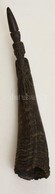 Öreg Bölcs, Afrikai Antilop Agancsból Faragott, M:18 Cm - Sonstige & Ohne Zuordnung