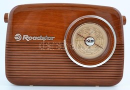 Roadstar Rádió, Retro Designnal, Működik, újszerű állapotban, 28×35 Cm - Other & Unclassified