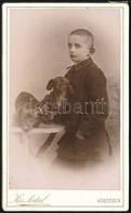Cca 1910 Kőszeg, Kis Antal Helyi Fényképész által Készített, Vizitkártya Méretű, Vintage Fotó, 10,5x6,5 Cm - Otros & Sin Clasificación