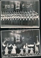 Cca 1950 5 Db Agerpres Sajtófotó, Különböző Rendezvényekről, 18×12 Cm - Otros & Sin Clasificación