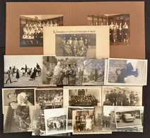 Cca 1910-1960 Vegyes Fotó Tétel, 30 Db, Különféle Témákkal, 5x8 Cm és 11x15 Cm Közötti Méretben. - Sonstige & Ohne Zuordnung