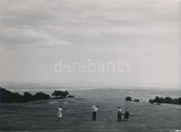 Cca 1950 2 Db Golf Fotó, 17x23 Cm. - Sonstige & Ohne Zuordnung