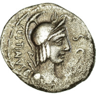 Monnaie, Plaetoria, Denier, Rome, TB+, Argent, Crawford:409/1 - Republiek (280 BC Tot 27 BC)