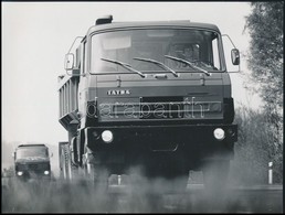 Tátra Teherautók, 3 Db Fotó, 18×23,5 Cm - Sonstige & Ohne Zuordnung