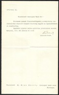 1912 Bp., Bíborosi Kinevezési Okmány Vaszary Kolos (1832-1915) Bíboros Saját Kezű Aláírásával - Ohne Zuordnung