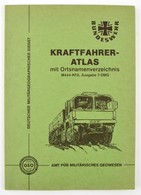 1993 Németország Teherautó Atlasza. 1:500 000 - Sonstige & Ohne Zuordnung