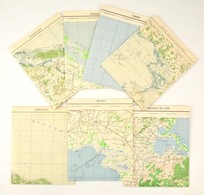 Cca 1980 7 Db Nagyméretű Topográfiai Térkép Kubáról. 1:250 000 - Sonstige & Ohne Zuordnung