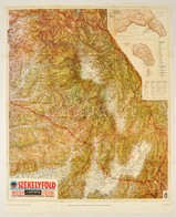 Székelyföld Térképe. Reprint 82x102 Cm - Sonstige & Ohne Zuordnung