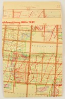 1942 A Közel-Kelet Német Katonai Térkép  120x90 Cm - Sonstige & Ohne Zuordnung