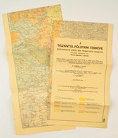 1941 A Tiszántúl Földtani Térképe, Dr. Sümeghy József, 2db, (É, D-i Rész), Nagy Méretű,  Hajtogatva, Szép állapotban, 68 - Sonstige & Ohne Zuordnung