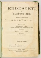 1866 Erdészeti és Gazdászati Lapok A Magyar Erdész-Egylet. V., Teljes évfolyam. 1-12. Sz. Szerk.: Sporzon Pál. Főmunkatá - Sin Clasificación