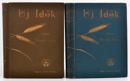 1907  Új Idők Képes Hetilap Teljes évfolyam Két Kötetben, Egészvászon Kötésben. - Non Classés