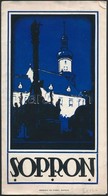 Cca 1930 Sopron Képes Ismertető Leporelló - Ohne Zuordnung
