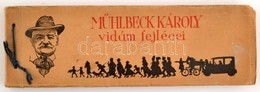 Mühlbeck Károly Vidám Fejlécei. Előszó: Herczeg Ferenc. Bp. 1935. Uj Idők. 80 Lev. Kiadói Zsinórfűzéses Ill. Papírborító - Sin Clasificación