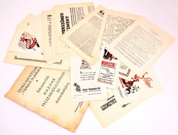 Dokumentumok /röplapok és Plakátok/: Fakszimilék Hazánk Felszabadulásának 30. évfordulójára. Bp., 1974. FSZEK  Szakadt B - Unclassified