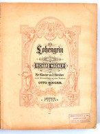 Richard Wagner: Lohengrin. Leipzig, é.n., C.F. Peters, 168 P. Félvászon-kötés, Kopott Borítóval, Lapszéli Foltokkal. - Andere & Zonder Classificatie