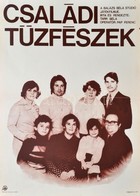 1979 Családi Tűzfészek, Filmplakát, Tarr Béla Filmje, MOKÉP, Hajtott, 60×40 Cm - Andere & Zonder Classificatie