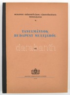 Tanulmányok Budapest Múltjából. VII. Szerk.: Dr. Némethy Károly, Dr. Budó Jusztin. Budapest Székesfőváros Várostörténeti - Sin Clasificación