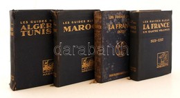 Les Guides Blues Francia Nyelvű útikönyv Sorozat 4 Kötete. (La France - Sud-est, La France - Quest, Maroc, Algérie-Tunis - Unclassified