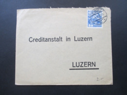 Österreich 1936 Freimarken Volkstrachten Nr. 581 EF Innsbruck 2 Nach Luzern - Briefe U. Dokumente