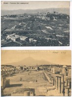 ** * 44 Db RÉGI Olasz Városképes Lap / 44 Pre-1945 Italian Town-view Postcards - Unclassified