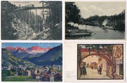 ** * 32 Db RÉGI Külföldi Városképes Lap / 32 Pre-1945 European Town-view Postcards - Non Classificati