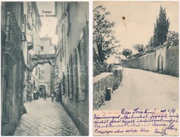 9 Db RÉGI Horvát Városképes Lap / 9 Pre-1945 Croatian Town-view Postcards - Unclassified