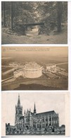 * 6 Db RÉGI Belga Városképes Lap / 6 Pre-1945 Belgian Town-view Postcards - Unclassified