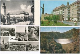 ** * 35 Db MODERN Erdélyi Városképes Lap / 35 Modern Transylvanian Town-view Postcards - Unclassified