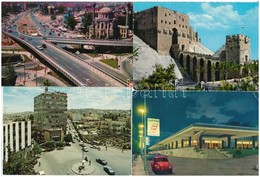 ** * 24 Db MODERN Közel-keleti Városképes Lap / 24 Modern Middle Eastern Town-view Postcards - Unclassified