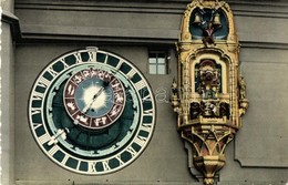 ** * 6 Db MODERN Külföldi órajátékos Képeslap / 6 Modern European Postcards With Clock Towers - Unclassified
