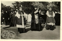 ** T1 1938 Budapest, XXXIV. Nemzetközi Eucharisztikus Kongresszus, Pacelli Bíboros (a Későbbi XII. Piusz Pápa) áldást Os - Ohne Zuordnung