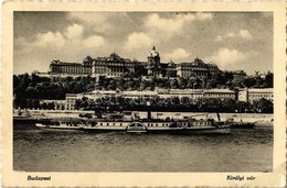 T3 1945 Budapest I. Királyi Vár, 'Visegrád' Oldalkerekes Gőzös (EB) - Ohne Zuordnung