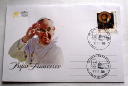 VATICAN 2019, SPECIAL FDC PAPAL AUDIENCE IN ROME - Brieven En Documenten