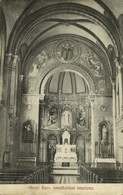 T2/T3 1913 Budapest XIV. Szent Szív Nevelőintézet Temploma, Belső. István út 75. (EK) - Sin Clasificación
