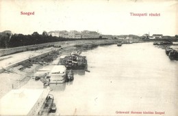 T2 Szeged, Tisza Part, úszóház. Kiadja Grünwald Hermann - Sin Clasificación