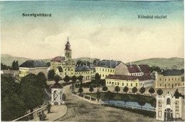 T2 1925 Szentgotthárd, Rába Híd, Templom. Wellisch Béla Kiadása - Unclassified