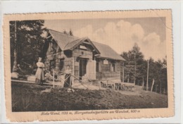 Austria Piesting Pitten Hohe Wand Herrgottschnitzerhutte Am Wandeck POSTCARD - Pitten