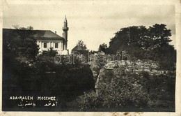 * T2/T3 Ada Kaleh, Moschee / Török Mecset / Turkish Mosque. Omer Feyzi Photo (ragasztónyom / Glue Mark) - Unclassified