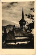 ** T2/T3 Borsa, Biserica Veche / Alte Holzkirche / Régi Fatemplom / Old Wooden Church. Foto Orig. J. Fischer (EK) - Ohne Zuordnung