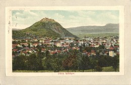 T2/T3 Déva, Deva; Látkép, Vár. Hirsch Adolf Kiadása / General View, Castle (EB) - Unclassified