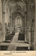 T2/T3 1914 Gyulafehérvár, Alba Iulia; Római Katolikus Székesegyház, Belső. Kiadja Schäser Ferenc / Cathedral Interior (E - Sin Clasificación