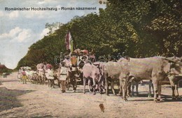 T2/T3 Máramaros Megye, Román Nászmenet; Berger Miksa Kiadása / Romanian Folklore, Wedding (fl) - Ohne Zuordnung